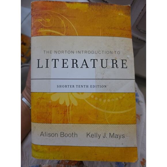 Norton Introduction to Literature by Kelly J. Mays (2010, Trade Paperback) - Picture 1 of 15